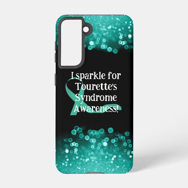 Sparkle für Tourettes Syndrom Custom SamsungCase Samsung Galaxy Hülle (Rückseite)