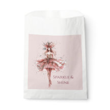 Sparkle Girl in Rosa Gold Dress