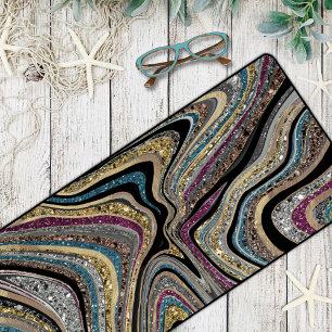 Sparkle Glam glänzende, geistliche Marmorkunst Schreibtischunterlage