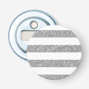 Sparkle Glitzer Look Streifen Magnet Flaschenöffne Flaschenöffner