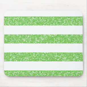 Sparkle Glitzer Look Stripes Mousepad