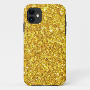 Sparkle Gold Glitzer iPhone 11 Hülle
