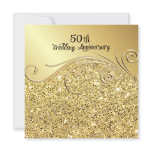Sparkle Golden 50. Hochzeitstag