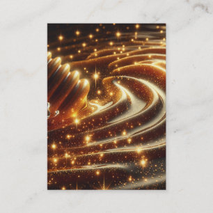 Sparkle Honey   Psalm 19:9–11 KJV Karton Visitenkarte