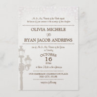 Sparkle Lamp Post Gala Wedding