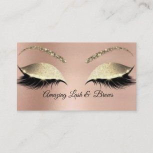 Sparkle Lash & Brows Visitenkarten Visitenkarte
