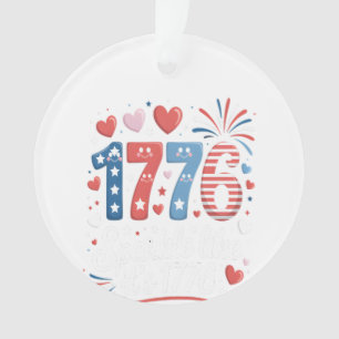 Sparkle like It's 1776 4. Juli Feuerwerk Ornament