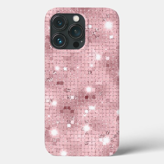 Sparkle Luxus Pink Case-Mate iPhone Hülle (Rückseite)