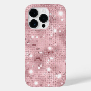 Sparkle Luxus Pink Case-Mate iPhone 14 Pro Hülle