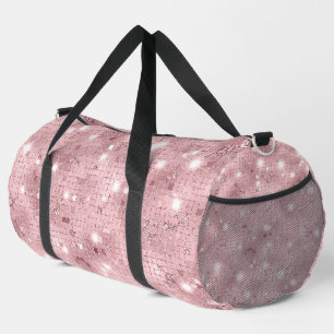 Sparkle Luxus Pink Duffle Bag