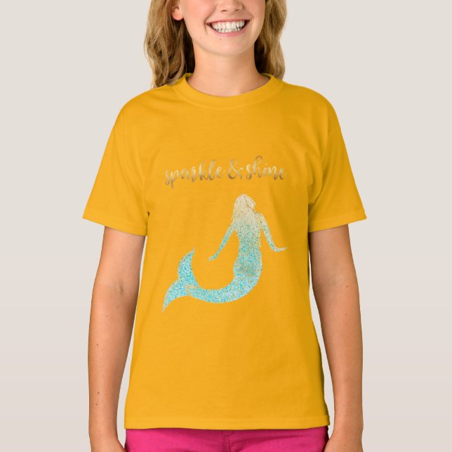 Sparkle Mermaid T-Shirt (Vorderseite)