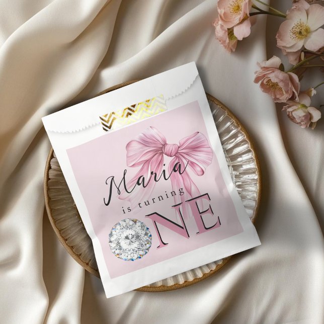 Sparkle Pink Coquette Bow 1. Geschenktütchen (Von Creator hochgeladen)