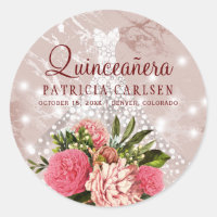 Sparkle Prinzessin Diamant Kleid Blumenquinceanera