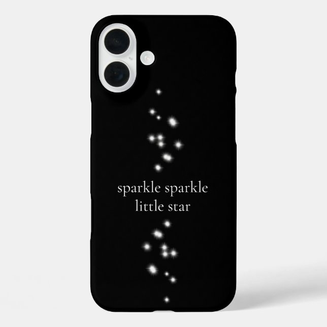 Sparkle Sparkle Little Star Black Starlight Case-Mate iPhone Hülle (Rückseite)