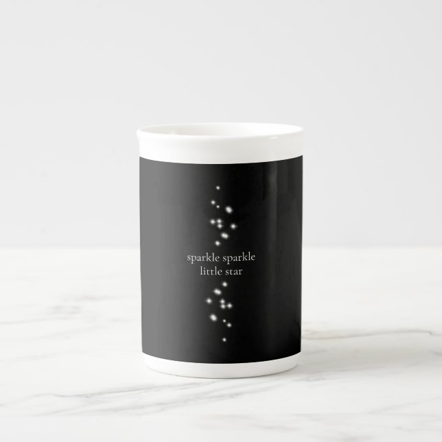 Sparkle Sparkle Little Star Black Starlight Prozellantasse (Vorderseite)
