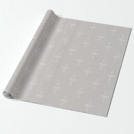 Sparkle Sparkle Little Star Silver Grau Starlight Geschenkpapier