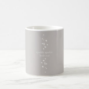 Sparkle Sparkle Little Star Silver Grau Starlight Kaffeetasse