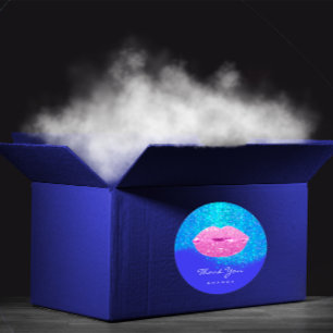 Sparkle und Celebrate mit Sweet 16. Bridal Pink Runder Aufkleber