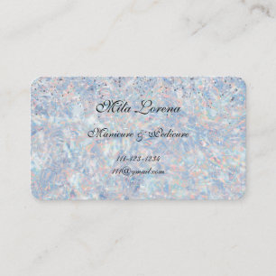 SPARKLE UND SCHEIN MIT UNSEREM OPAL THEMA VISITENKARTE