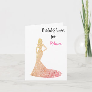 Sparkle und Shine Bridal Dusche Einladung