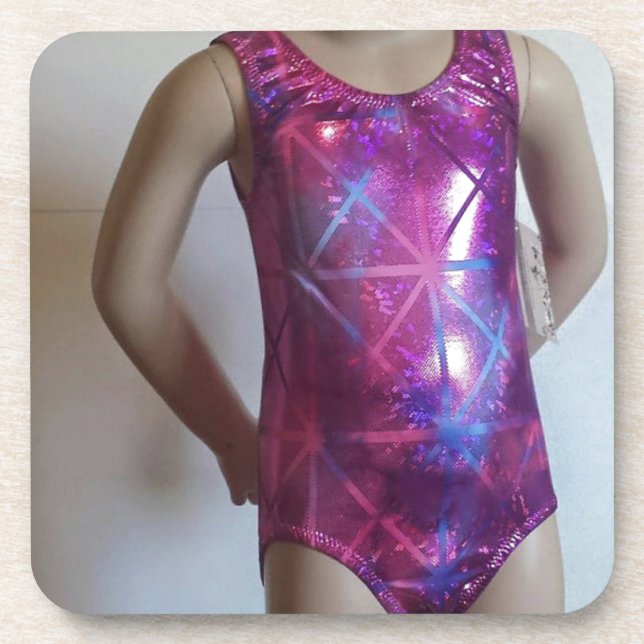 Sparkle und Shine Leotard Lover Getränkeuntersetzer (Vorderseite)