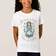 Sparkle wie ein dünner weißer T - Shirt