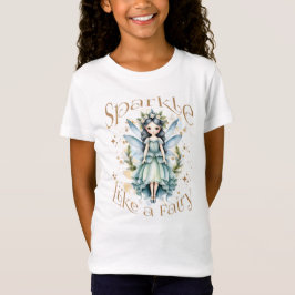 Sparkle wie ein dünner weißer T - Shirt