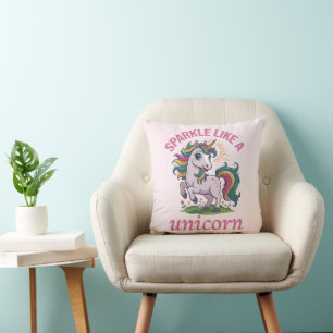 Sparkle wie ein Einhorn Kissen