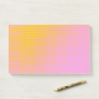 Sparkle yellow and pink post-it notes klebezettel