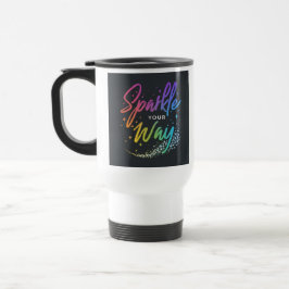 "Sparkle Your Way" Reisecoffee Mug Reisebecher