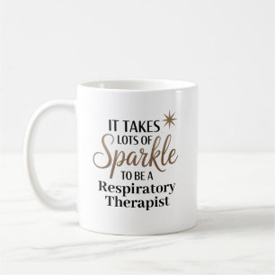 Sparkle Zitat Geschenk für Atemtherapeuten Kaffeetasse