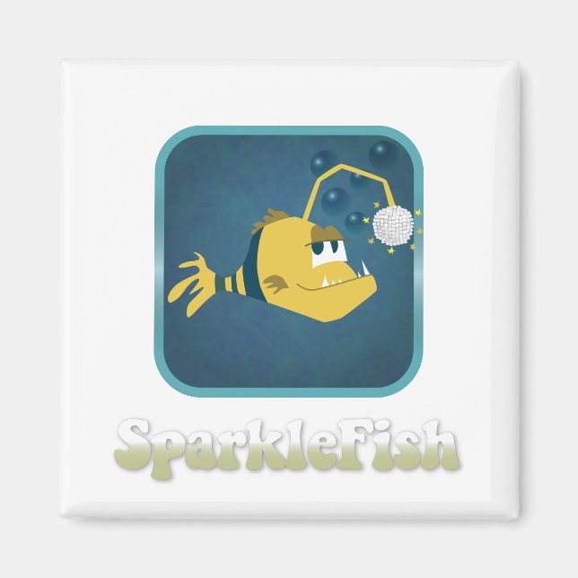 SparkleFish Magnet (Vorne)