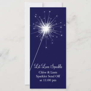 Sparkler Holder in Blau