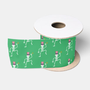 Sparkler Skeleton Satinband
