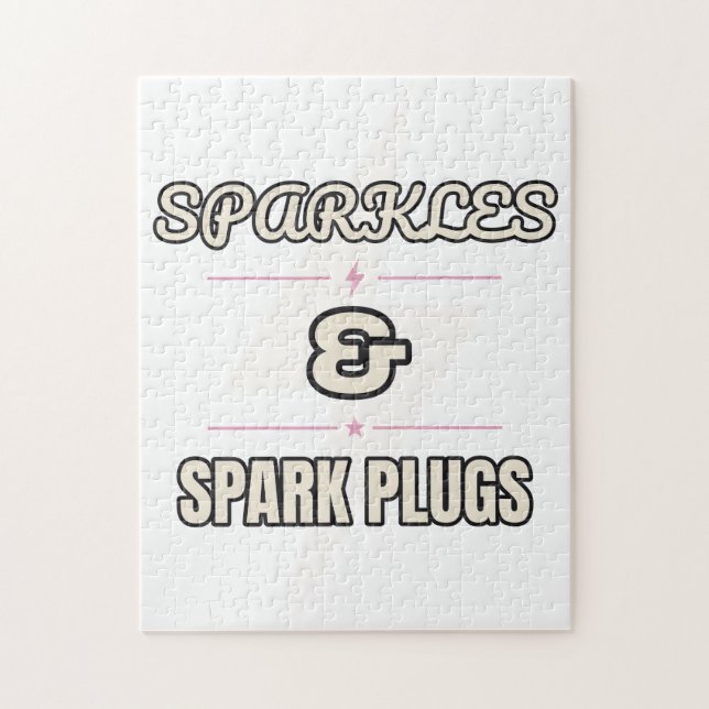 Sparkles & Spark Plugs — Puzzle (Vertikal)