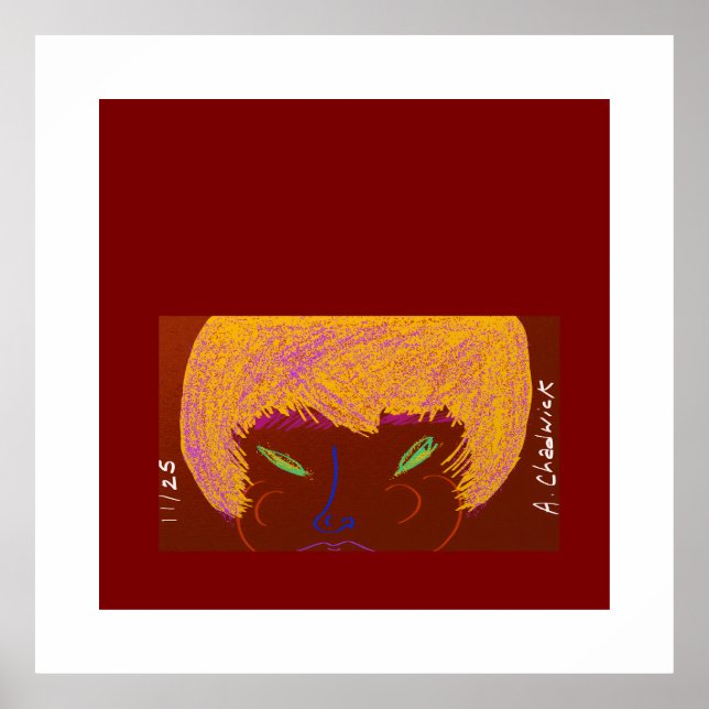 Sparkling Beauty Queen Poster (Vorne)