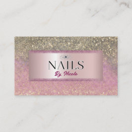 Sparkling Chic Business Card Visitenkarte