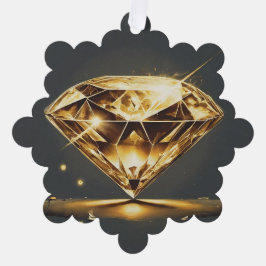 Sparkling Diamond und Musik Ornament Karte