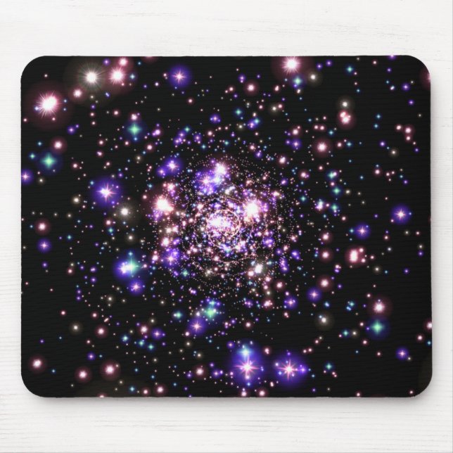 Sparkling-Galaxie Mousepad (Vorne)