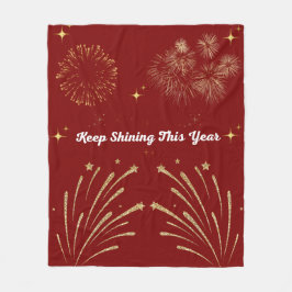 "Sparkling Glitter Style – Shiny & Glamorous Desig Fleecedecke