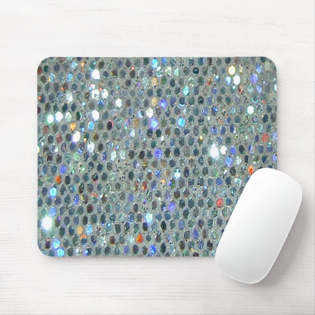 Sparkling Glittery Glitzy Bling Mousepad (Mit Mouse)