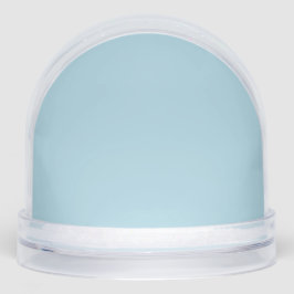 Sparkling Ice Blue Snow Globe für saisonale Dekora Schneekugeln