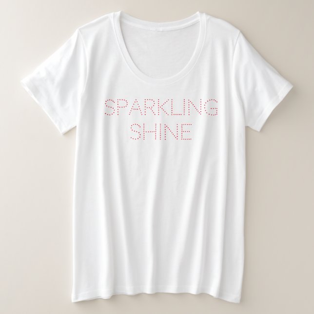 Sparkling Shine T - Shirt (Design vorne)