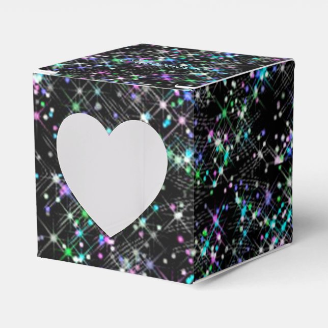 Sparkling Star Dust Heart Fevor Box Geschenkschachtel (Vorderseite)