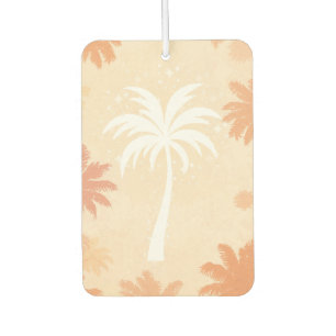 Sparkling Tropical Palm Tree Silhouette Autolufterfrischer