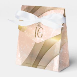 Sparkling-Wirbel 16 . Geburtstag Rose Gold-ID652 Geschenkschachtel