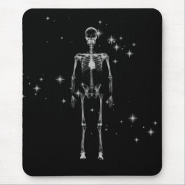 Sparkling X-Ray Skeleton - B&W Mousepad