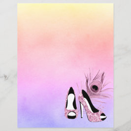 Sparklopspumpen Extravagantes Scrapbook Papier