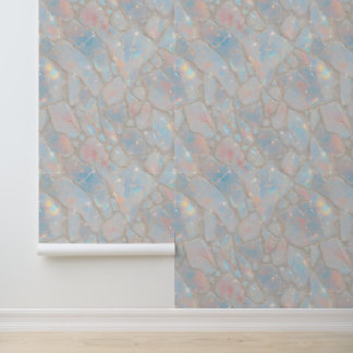 Sparkly Opal Stone Texture Iridescent Tapete