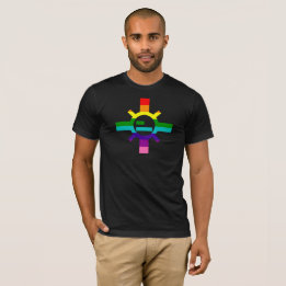 Sparko Sun Stolz-T-Shirts Regenbogen-LGBTQ T-Shirt